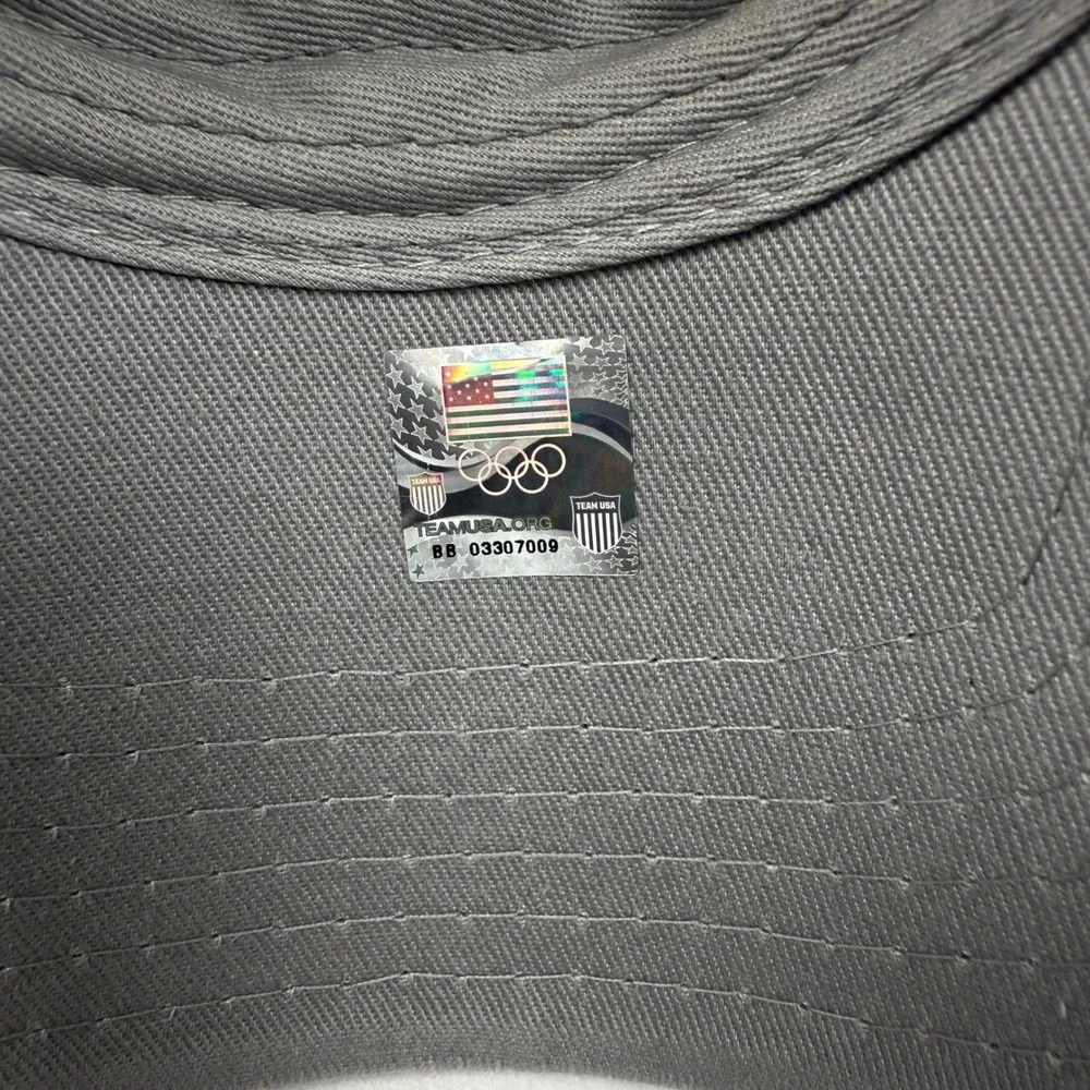 Team USA PyeongChang 2018 Olympics NBC Hat Grey Adjustable Dad‎ Cap 18-772